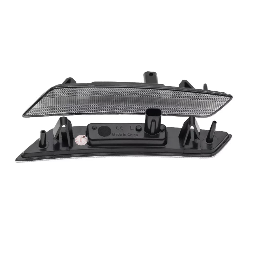 2Pcs Clear White LED Side Marker Light for Chevrolet Equinox (2022–2024)