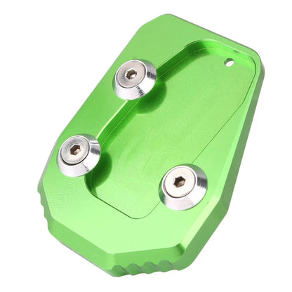 Kickstand Side Foot Stand Extension Pad for Yamaha MT09 (2013–2016) Green