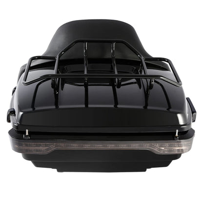 LED Speakers Trunk Pad Rack for Harley Street Road Glide (2014–2026)