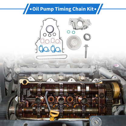 Oil Pump Timing Chain Kit for Cadillac Escalade (2002–2006) 5.3L 6.0L