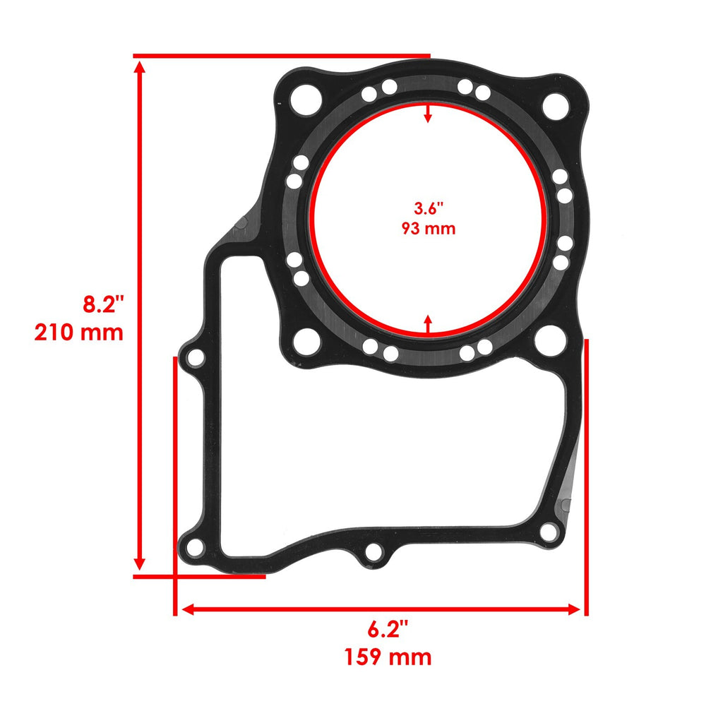 Cylinder Head Gasket for Honda TRX500FA Foreman Rubicon (2001–2014)