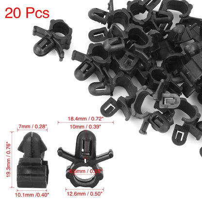 Petrol Line Hose Retainer Clip Set for Hyundai Elantra Sonata Santafe (20pcs)