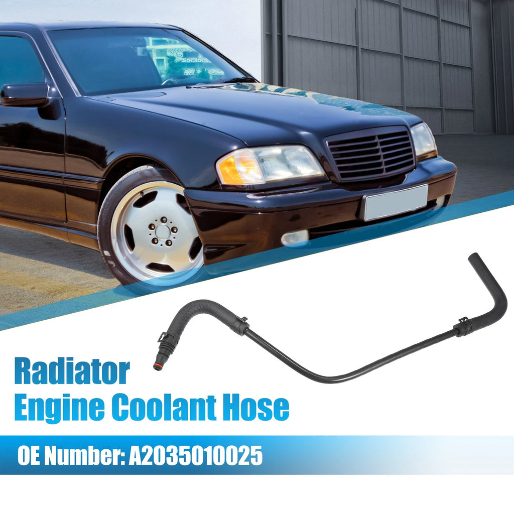 Engine Coolant Radiator Hose Replacement for Mercedes-Benz C 230 (2001–2007)