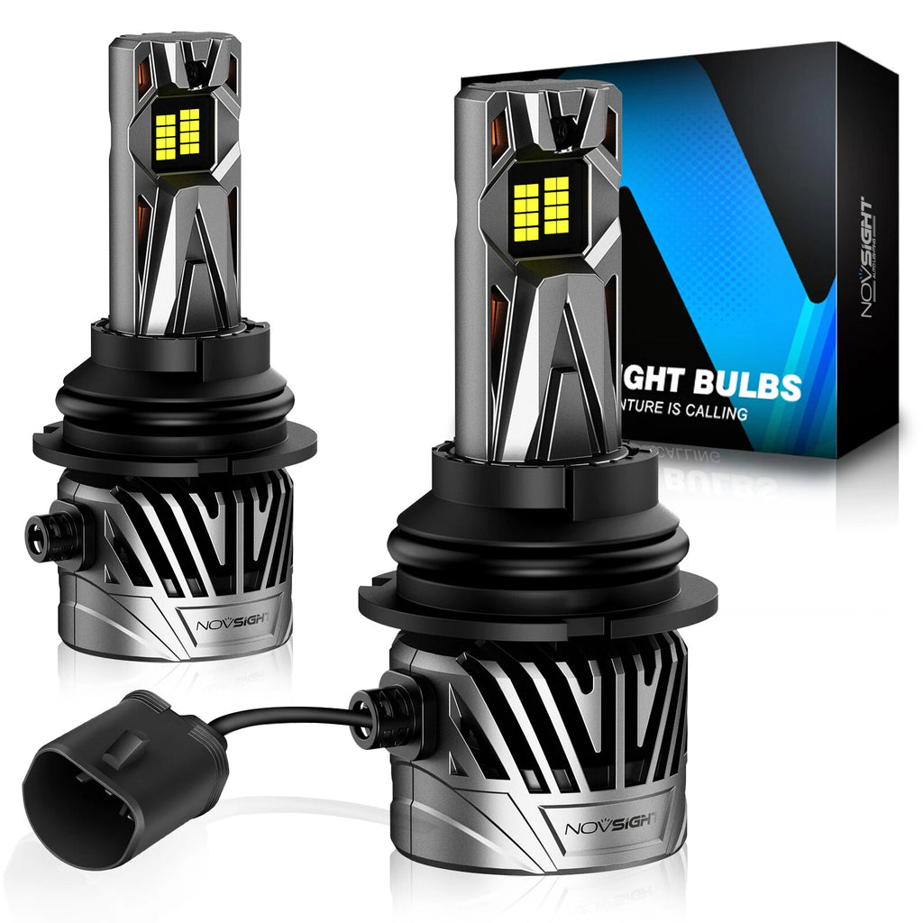 2X 9007 HB5 LED Headlight Bulbs for