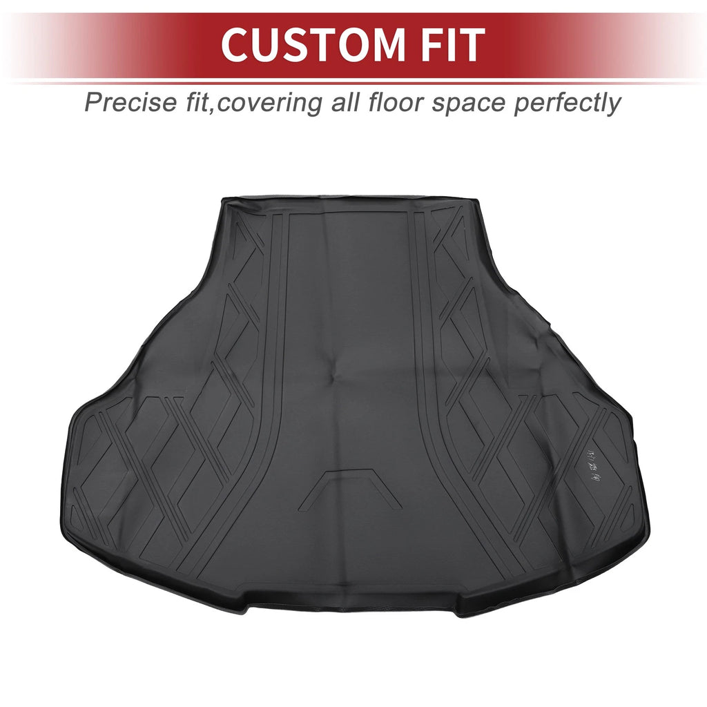 Cargo Liner Rear Trunk Mat for Honda Accord (2013–2017) TPE Diamond Pattern