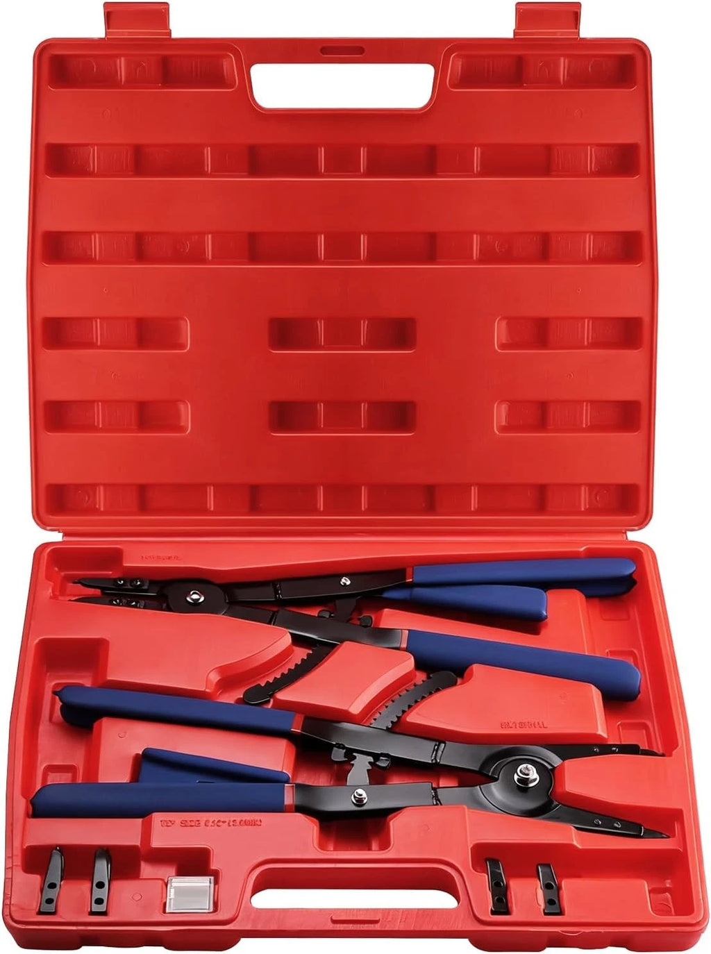 16" Snap Ring Pliers Retaining Ring Tool with 45° & 90° Tips