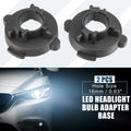 H7 LED Headlight Bulb Holder Adapter Socket for Hyundai Elantra (Pack of 2)