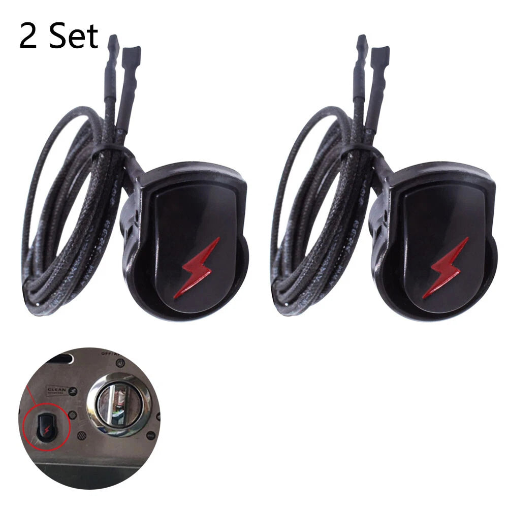 2X Electronic Ignition Button Switch for Char-Broil Surefire BBQ