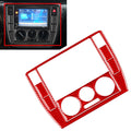 AC air switch control panel cover for Volkswagen Passat B5 (2001–2005) Red