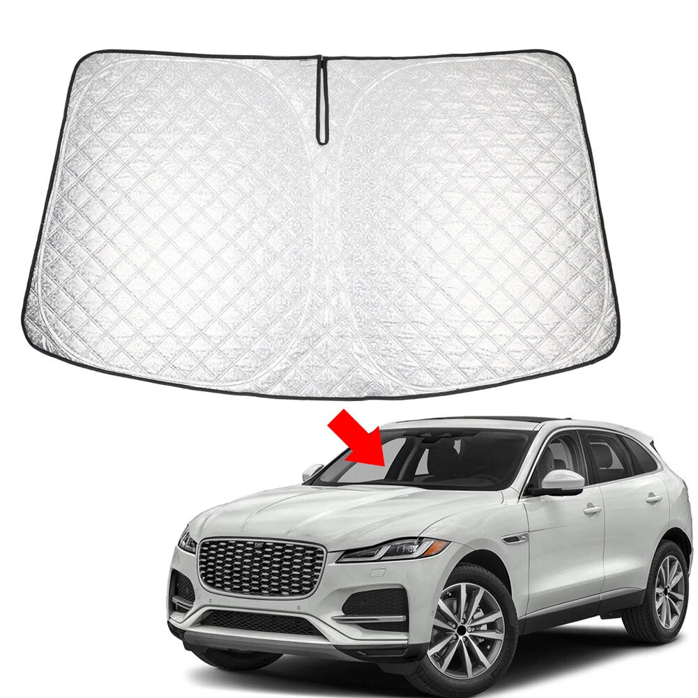 Foldable Windshield Sun Shade for Jaguar F-Pace (2016–2025)