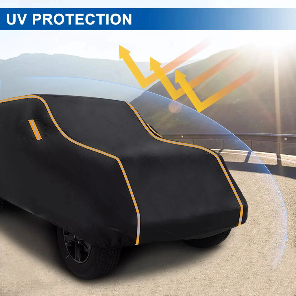 Car Cover for Jeep Wrangler JK JL (2007–2023) Waterproof UV Dust Custom Fit