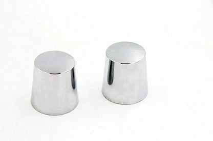 Billet Chrome Handle Bar Ends for Suzuki GSXR 1000, Yamaha R1, R6 (2000–2023)