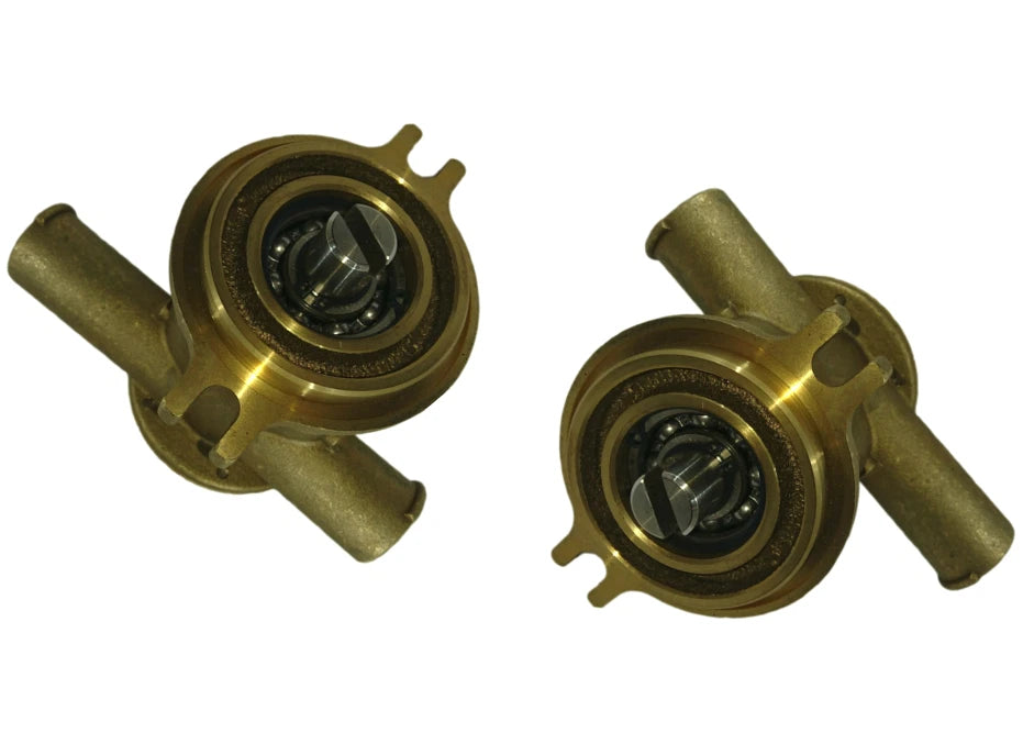 2 Pieces Raw Sea Water Pump for Volvo Penta TMD TAMD KAD KAMD (3583115 3581558)