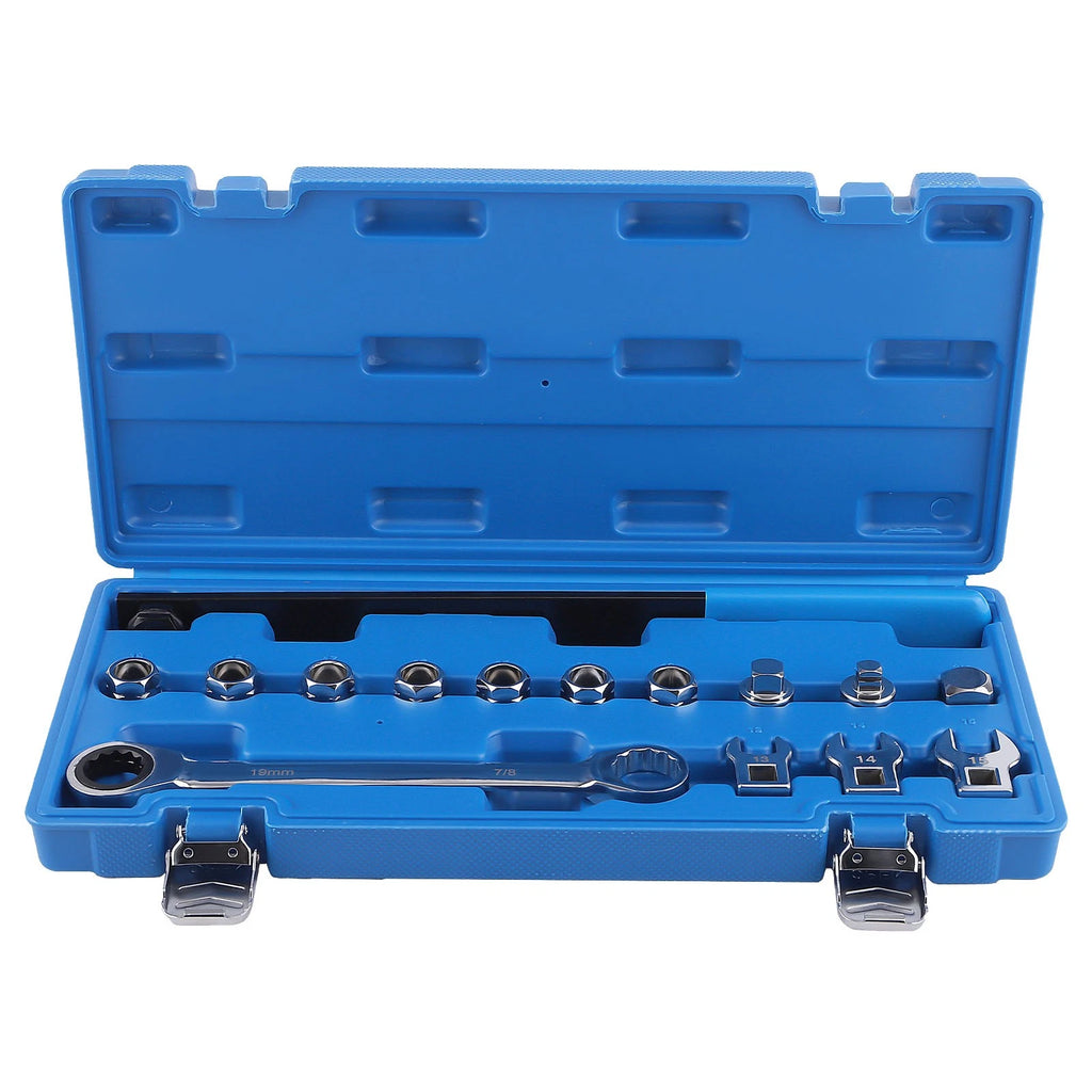 15pcs Universal Serpentine Belt Tool Set for Various Makes and Models
