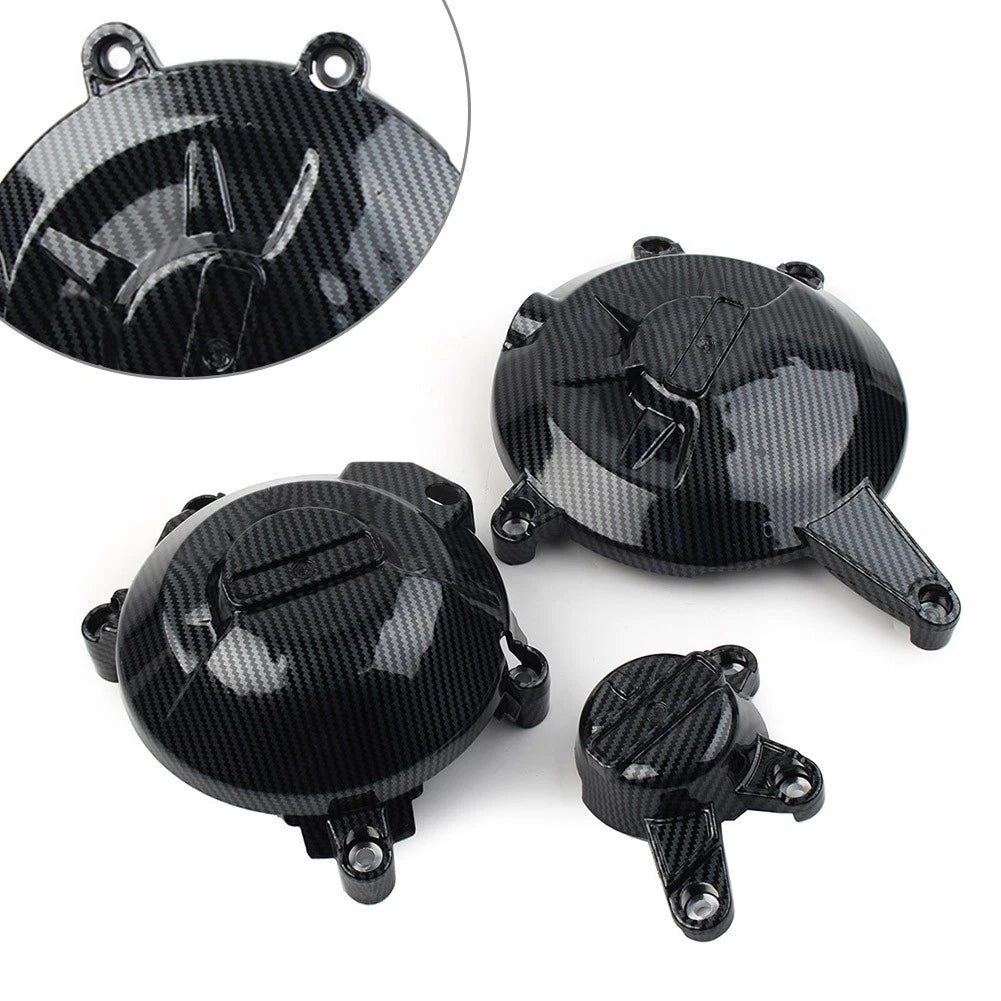 Engine Case Cover Slider Protector Set for Kawasaki Z650 (2017–2020)