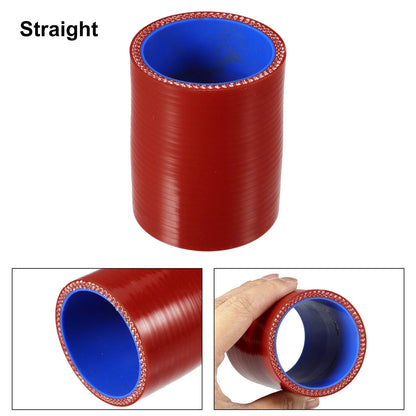 Silicone Hose Coupler for Car (48-51mm 1.9"-2" ID) Intercooler Tube Red