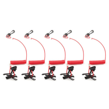 Set of 5 Kill Switch Keys for Yamaha, Suzuki, Johnson (Universal)