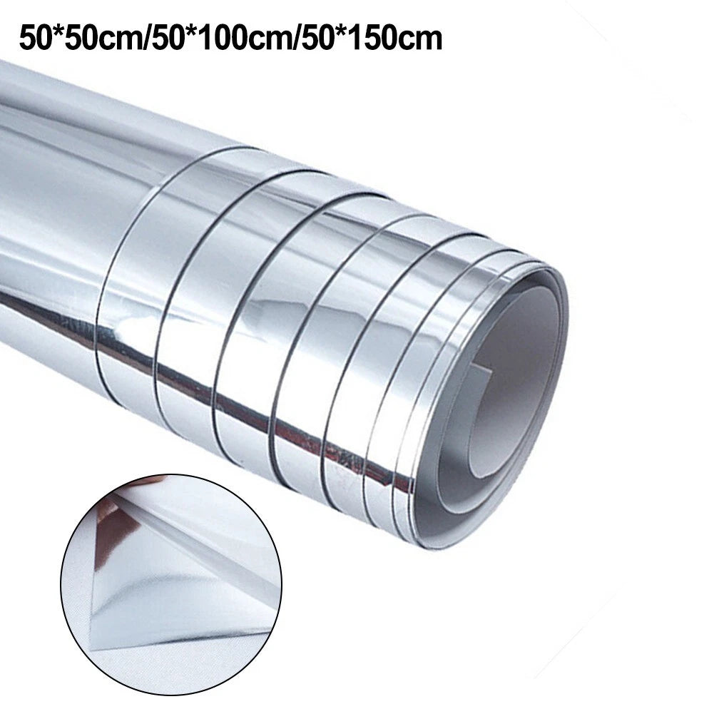 Smooth Wall Sticker for Bathroom Decoration (Waterproof, 0.1MM Thick)