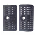 Set of 2 Water Inlet Covers for Yamaha 2T 60HP Outboard (6H1-45214-00, 6H1-45215-00)