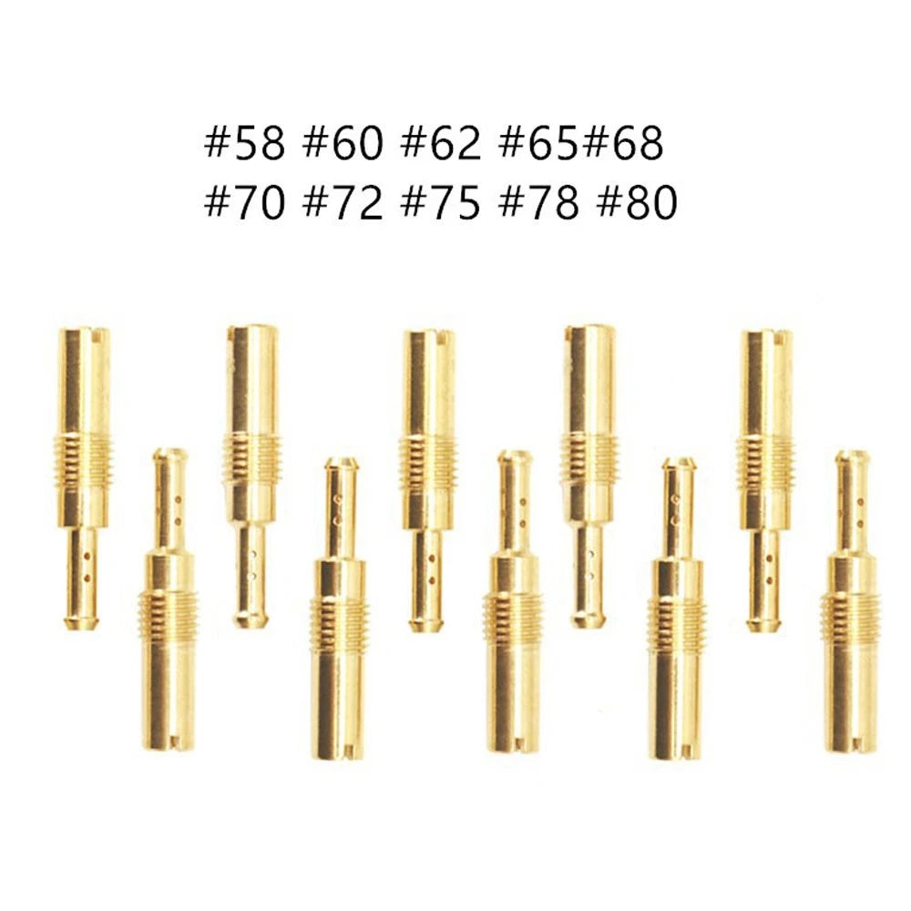 10x Carburetor Slow Jets Pilot Jet N424-21 M60.75mm for PWM (#58-#80)