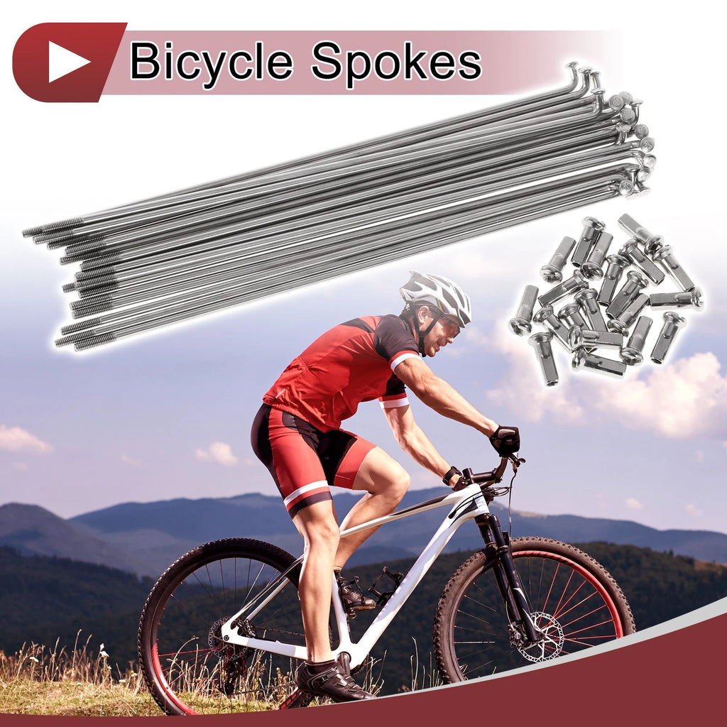 Bicycle Spokes 157mm Set for 13G Wheel 304 Stainless Steel (20 Pack)