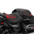 2X Gel Seats for Harley Electra Glide (2009–2023) Black