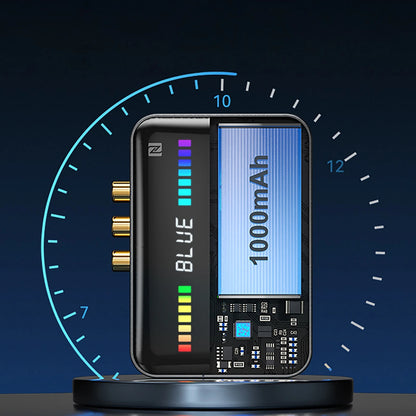Bluetooth 5.3 Audio Adapter for TV Home Stereos (LED Display)