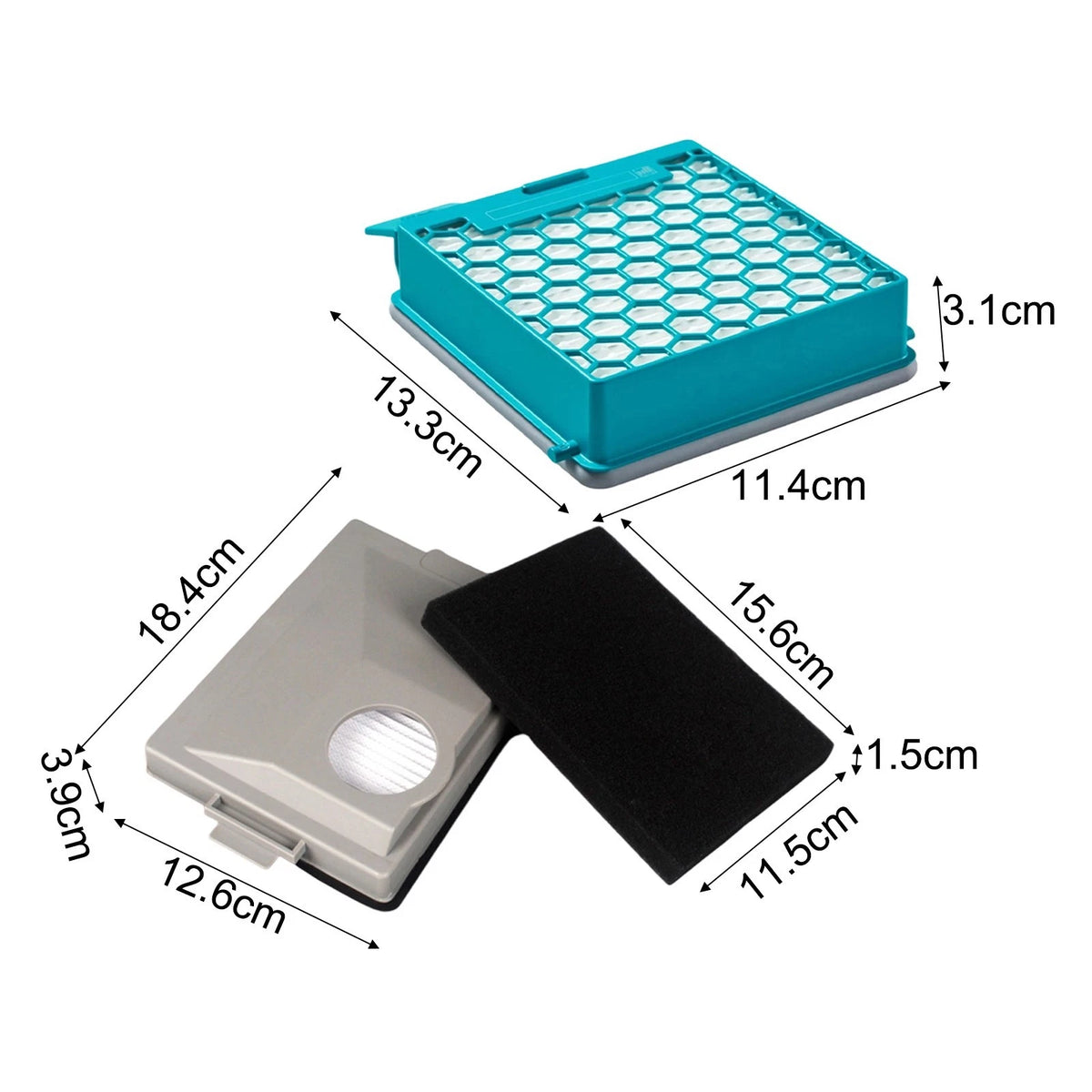 Vacuum Cleaner Filter for Miele Blizzard CX1 (2017–2023)