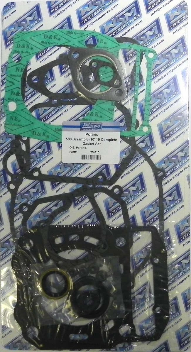 Complete Gasket Kit for Polaris 500 ATV (1996–2014) 25-310