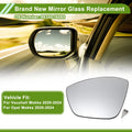 Driver Side Mirror Glass for Vauxhall Mokka (2012–2016) 9835016080