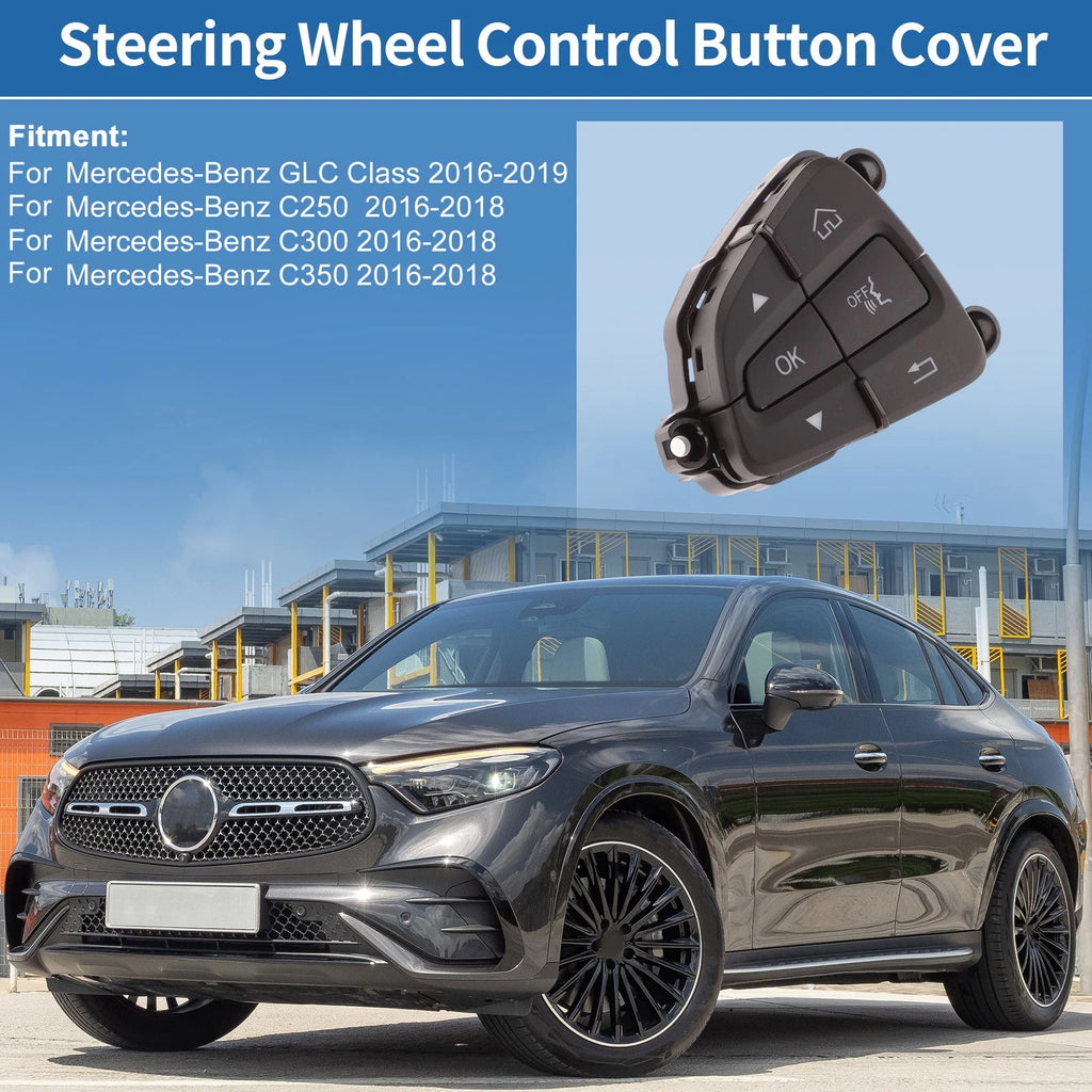 Steering Wheel Buttons for Mercedes-Benz GLC Class Left Side (2016–2022)