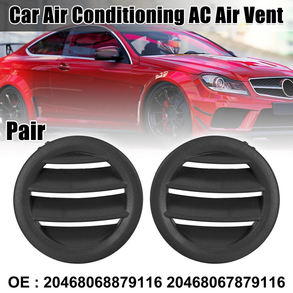 AC Air Vent Pair Front Left Right for Mercedes-Benz C-Class (2008–2014)