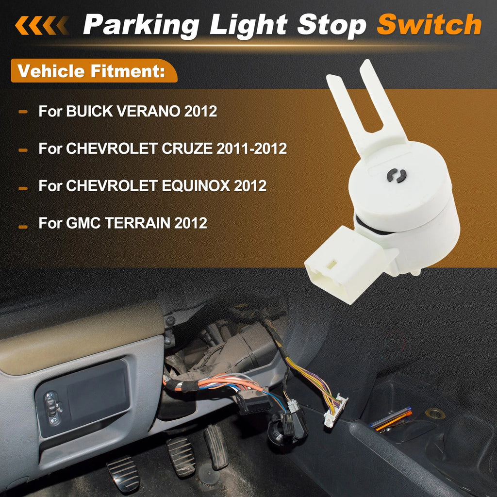 Brake Light Switch for Buick Verano Parking Stop Lamp Switch (2012–2016)