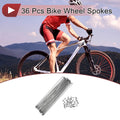 Bicycle Spokes Set Galvanized Steel 227mm for 12G Wheel (Any Model) (—)