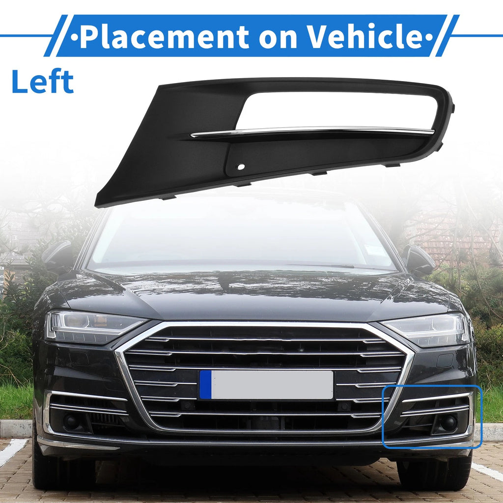 Fog Light Grill Front Left Replacement for Volkswagen Sharan (2012–2019)