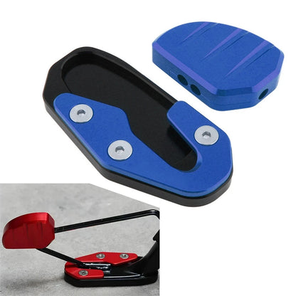 Kickstand Enlarger for Honda PCX160 (2025) - Blue Auxiliary Plate