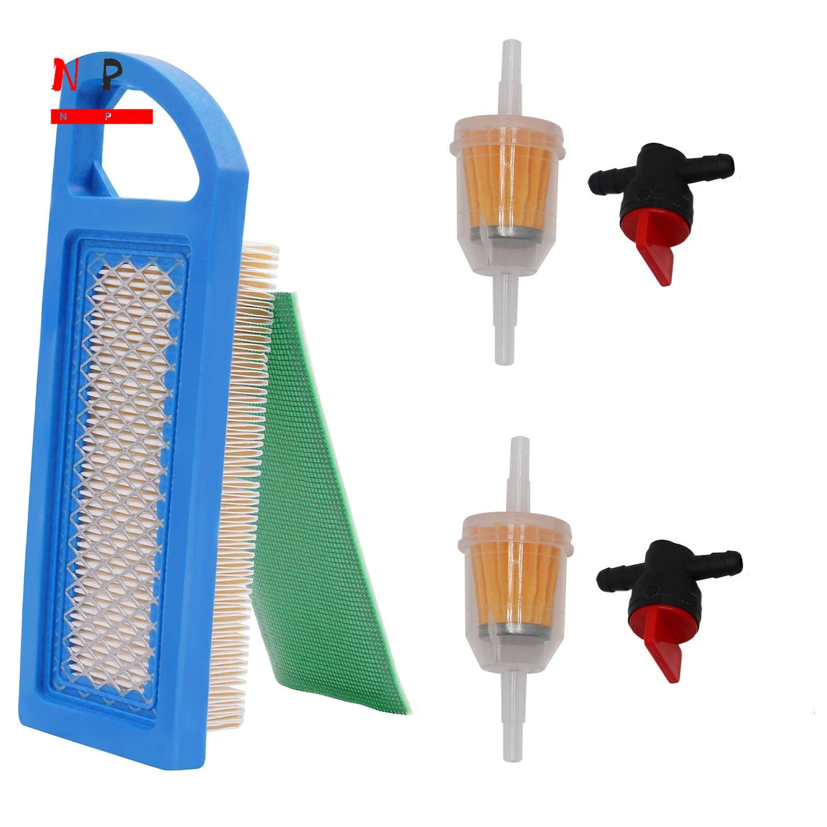 2X Air Filter & Pre-Filter for Briggs & Stratton (697153, 698083, 794422, 795115)