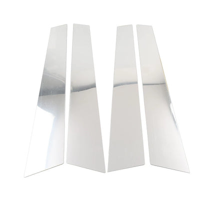 Pillar Post Door Window Cover Trim Kit for Porsche Panamera (2009–2016) Silver