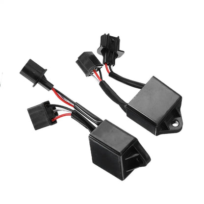2Pcs H4 to H13 Anti Flicker Decoder for Jeep Wrangler JK (2007–2018)