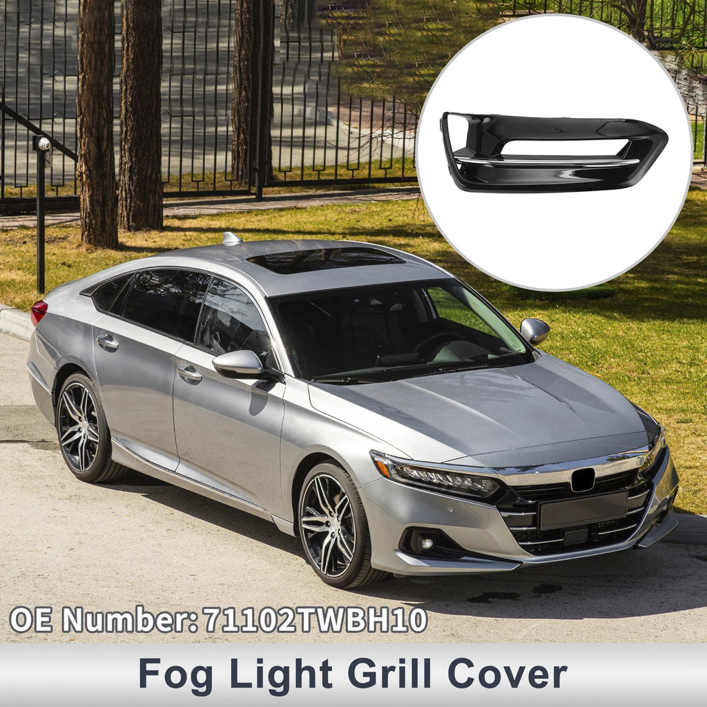Right Front Fog Light Grill Replacement for Honda Accord (2018–2020)