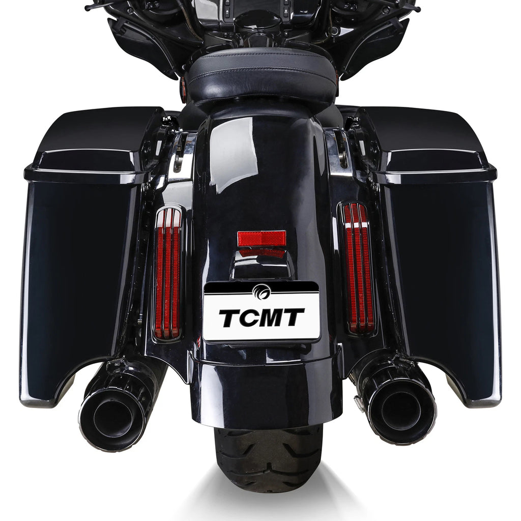 4" Extended Hard Saddlebags for Harley Touring Road King Glide (2014–Present)