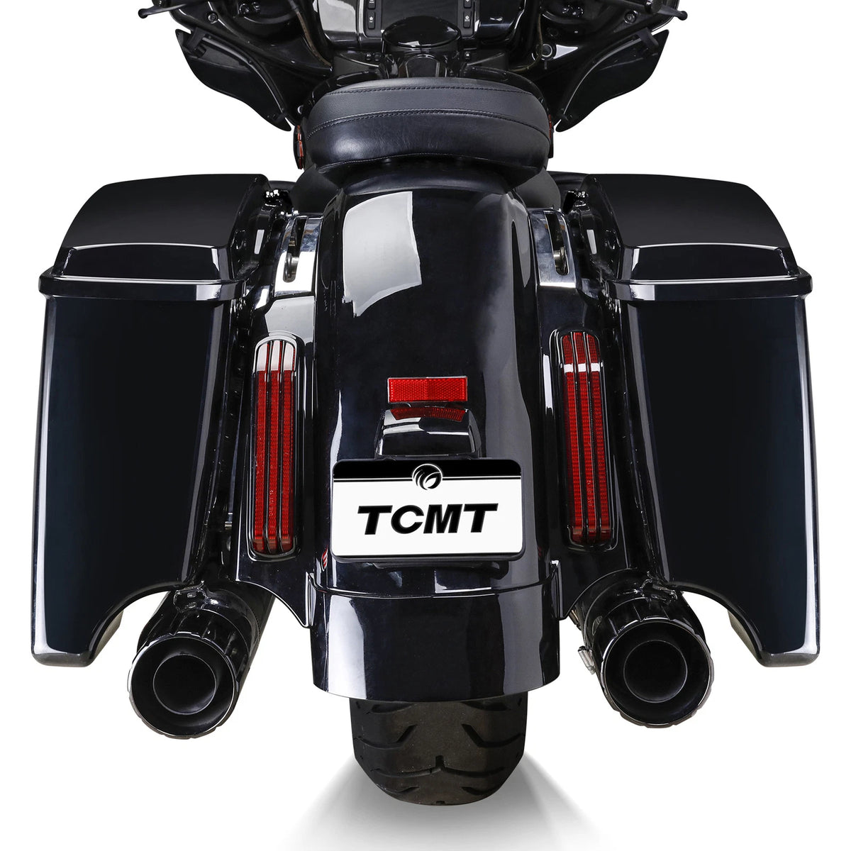 4" Extended Hard Saddlebags for Harley Touring Road King Glide (2014–Present)