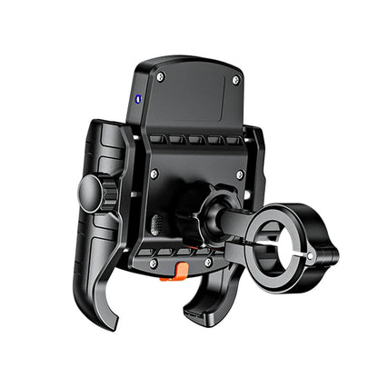 Motorcycle Phone Holder Wireless Charger Handlebar Mount for 4"-7" Phones