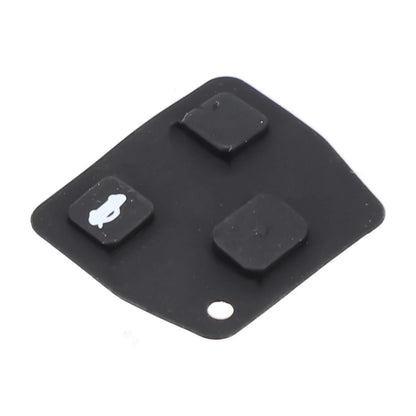 Black Rubber Key Pad Replacement for Toyota
