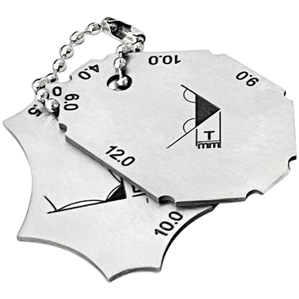 Right Angle Weld Gauge for Stainless Steel Welding Inspection (4.0mm-18.0mm)