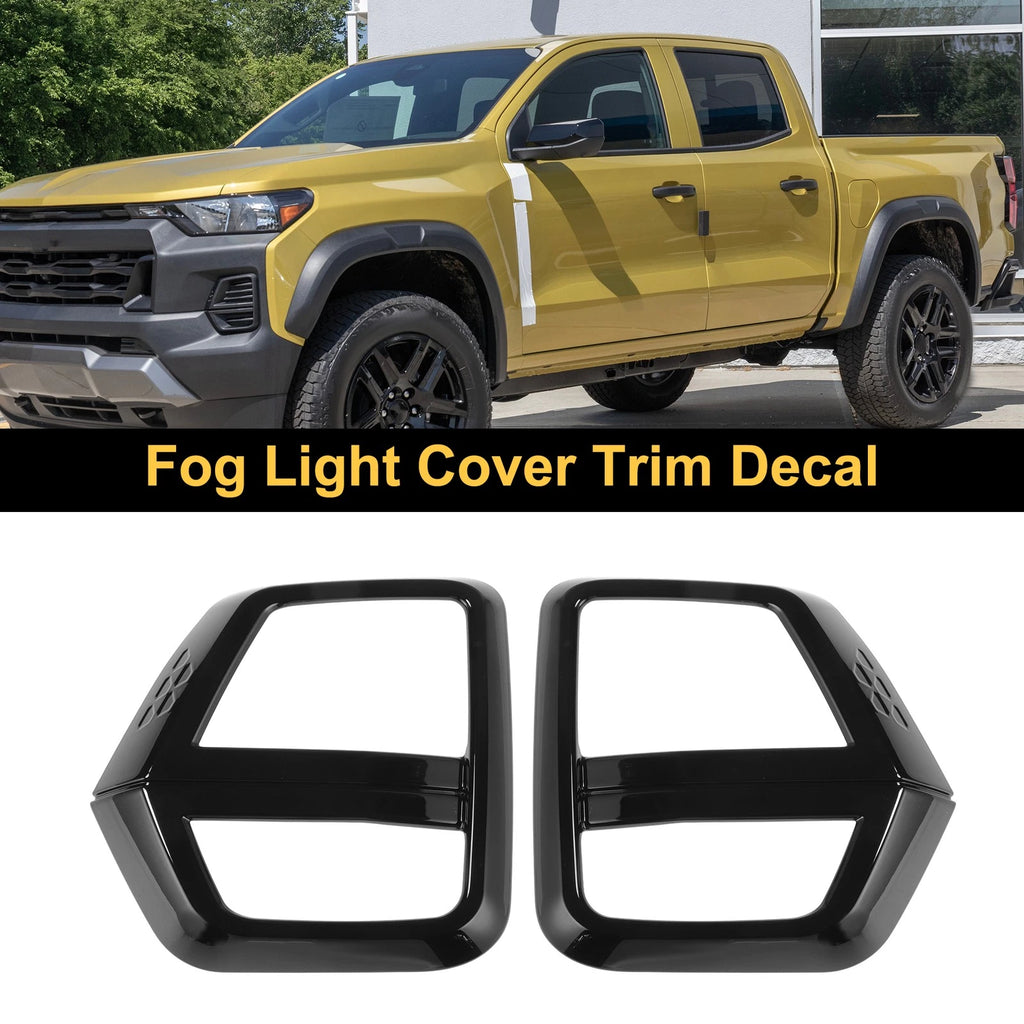 Front Left Right Fog Light Cover Trim Replacement for Chevrolet Colorado (2023–2025)