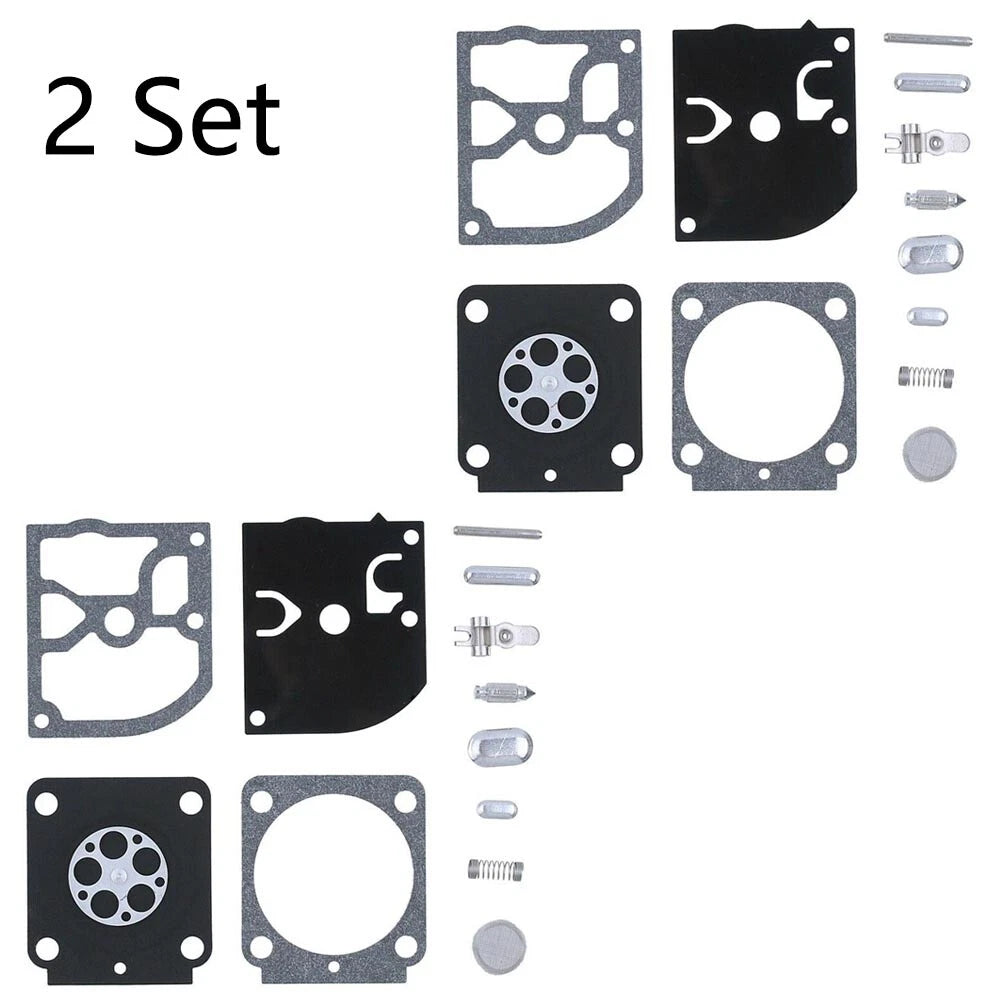 2 Set Carburetor Diaphragm Kit For Zama RB-99 RB99 For Stihl MS171 MS181 MS201