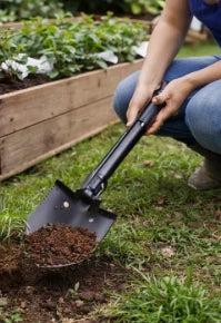 Folding Shovel for Camping Hiking (Portable, 41cm)