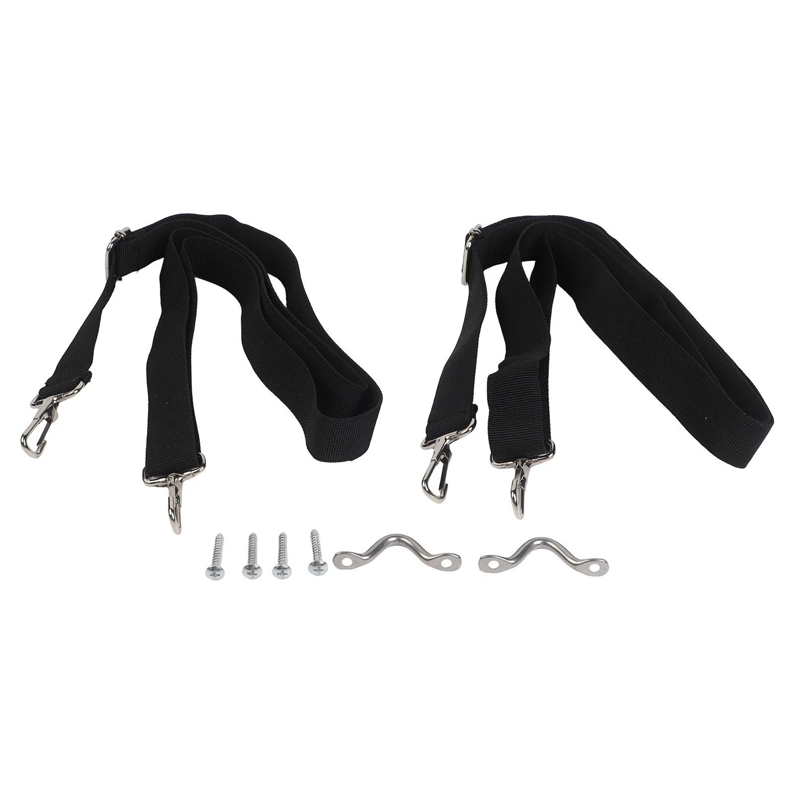 Marine Top Straps for Boat Awning (Adjustable Length, Snap Hook)