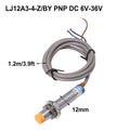 Switch Detection PNP DC6V-36V NO Inductive Proximity Sensor Replacement LJ12A3-4-Z/BY